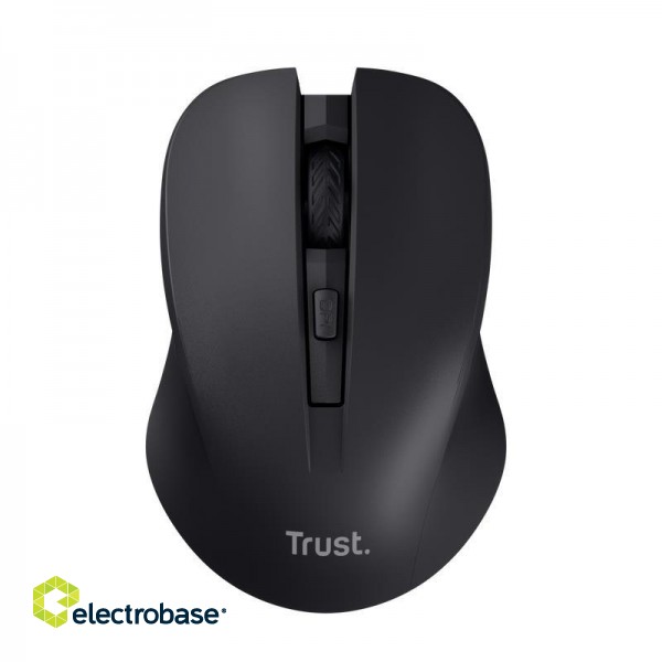 MOUSE USB OPTICAL WRL BLACK/MYDO 25084 TRUST image 1