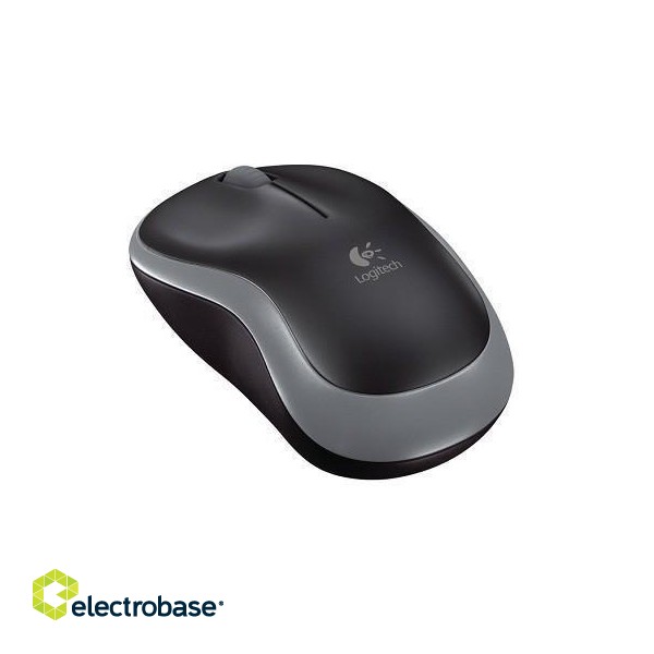 MOUSE USB OPTICAL WRL M185/GREY 910-002238 LOGITECH