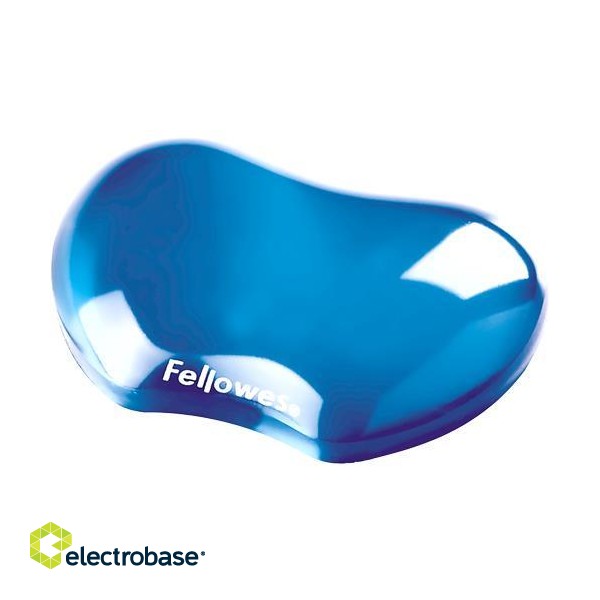 MOUSE PAD WRIST SUPPORT/BLUE 91177-72 FELLOWES