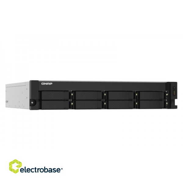 NAS STORAGE RACKST 8BAY 2U RP/NO HDD TS-832PXU-RP-4G QNAP image 2