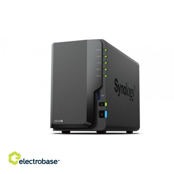 NAS STORAGE TOWER 2BAY/NO HDD DS224+ SYNOLOGY image 3