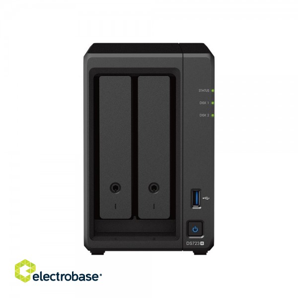 NAS STORAGE TOWER 2BAY/NO HDD DS723+ SYNOLOGY image 2