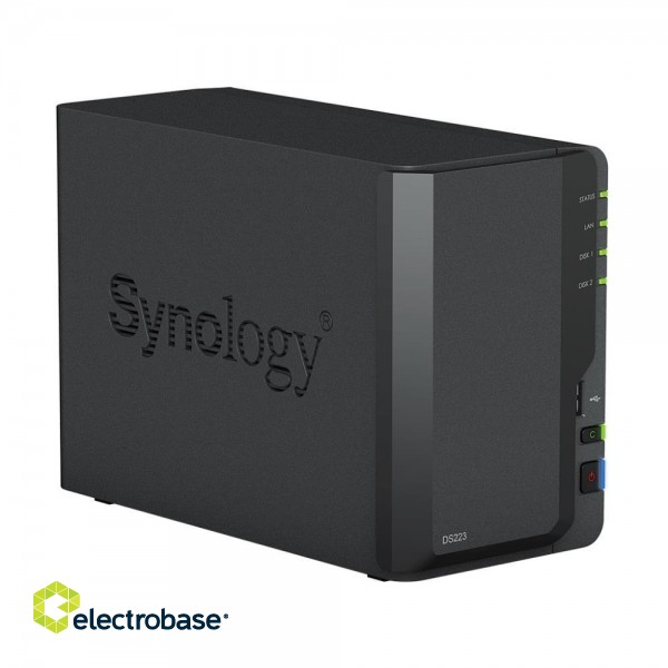 NAS STORAGE TOWER 2BAY/NO HDD USB3.2 DS223 SYNOLOGY image 5