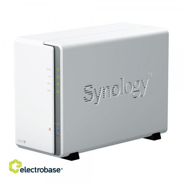 NAS STORAGE TOWER 2BAY/NO HDD USB3 DS223J SYNOLOGY image 1