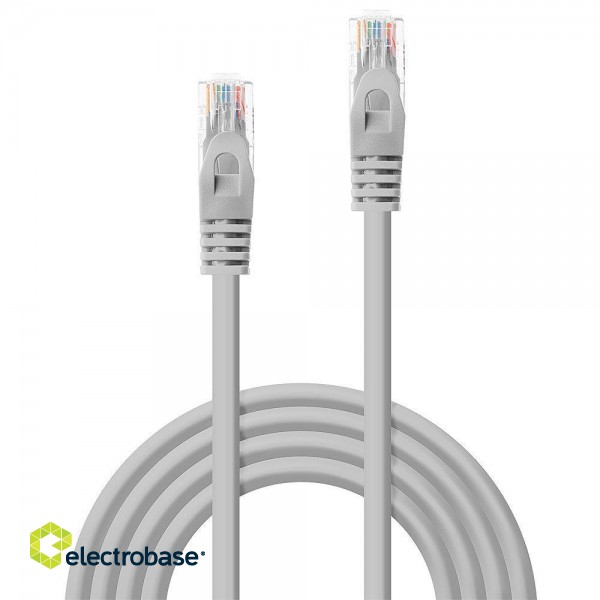 CABLE CAT5E U/UTP 0.3M/GREY 48360 LINDY paveikslėlis 2