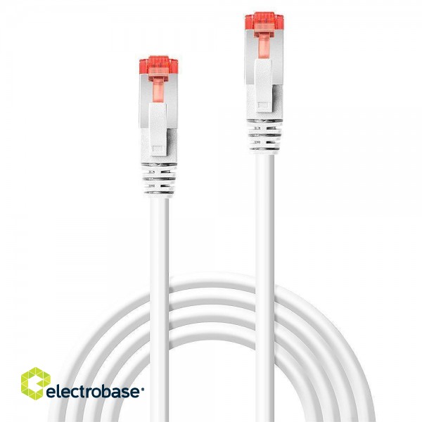 CABLE CAT6 S/FTP 2M/WHITE 47384 LINDY image 1