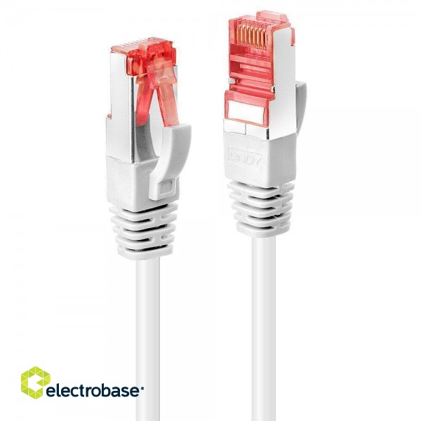 CABLE CAT6 S/FTP 2M/WHITE 47384 LINDY фото 2