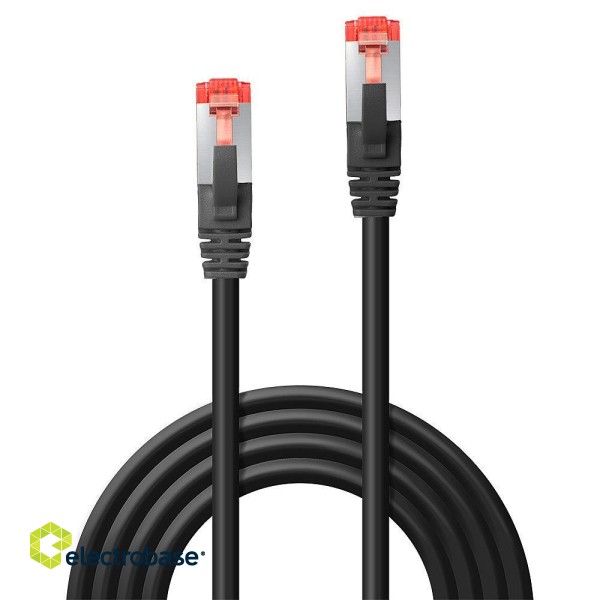 CABLE CAT6 S/FTP 5M/BLACK 47781 LINDY image 1