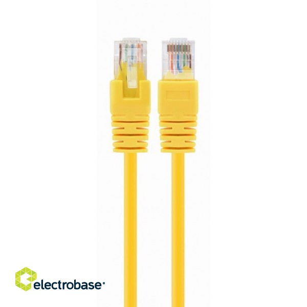 PATCH CABLE CAT5E UTP 3M/YELLOW PP12-3M/Y GEMBIRD paveikslėlis 3