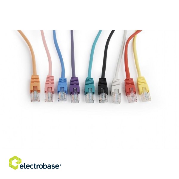 PATCH CABLE CAT5E UTP 3M/YELLOW PP12-3M/Y GEMBIRD paveikslėlis 1