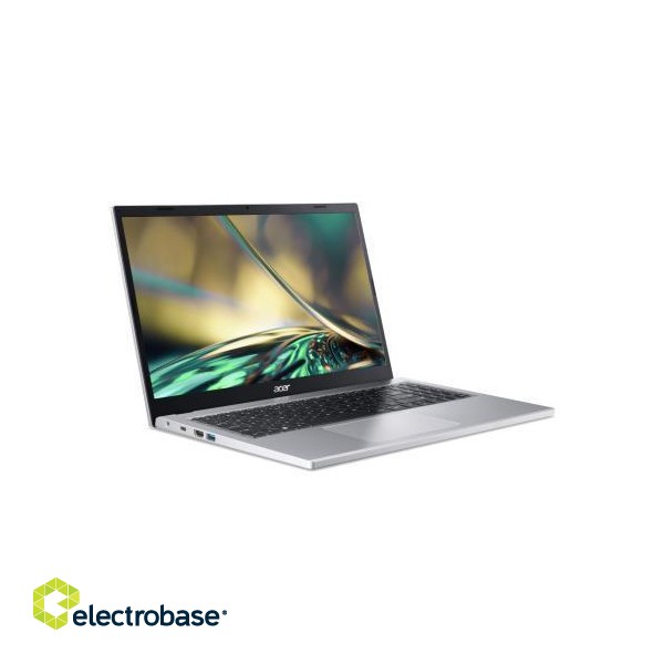 Notebook|ACER|Aspire|A315-510P-3136|CPU  Core i3|i3-N305|1800 MHz|15.6"|1920x1080|RAM 8GB|DDR5|SSD 512GB|Intel UHD Graphics|Integrated|ENG/RUS|Silver|1.7 kg|NX.KDHEL.003 image 3