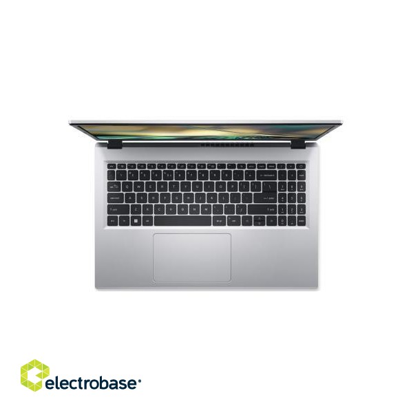 Notebook|ACER|Aspire|A315-510P-3136|CPU  Core i3|i3-N305|1800 MHz|15.6"|1920x1080|RAM 8GB|DDR5|SSD 512GB|Intel UHD Graphics|Integrated|ENG/RUS|Silver|1.7 kg|NX.KDHEL.003 image 4