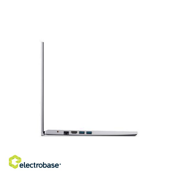 Notebook|ACER|Aspire|A315-59-59PK|CPU  Core i5|i5-1235U|1300 MHz|15.6"|1920x1080|RAM 8GB|DDR4|SSD 512GB|Intel Iris Xe Graphics|Integrated|ENG/RUS|Pure Silver|1.78 kg|NX.K6SEL.002 image 3