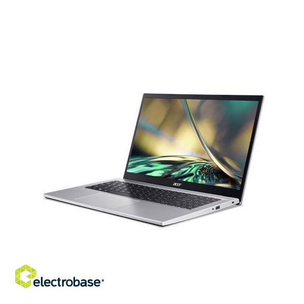 Notebook|ACER|Aspire|A315-59-59PK|CPU  Core i5|i5-1235U|1300 MHz|15.6"|1920x1080|RAM 8GB|DDR4|SSD 512GB|Intel Iris Xe Graphics|Integrated|ENG/RUS|Pure Silver|1.78 kg|NX.K6SEL.002 image 7