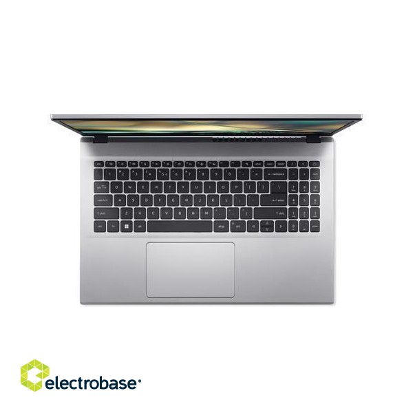 Notebook|ACER|Aspire|A315-59-59PK|CPU  Core i5|i5-1235U|1300 MHz|15.6"|1920x1080|RAM 8GB|DDR4|SSD 512GB|Intel Iris Xe Graphics|Integrated|ENG/RUS|Pure Silver|1.78 kg|NX.K6SEL.002 image 8