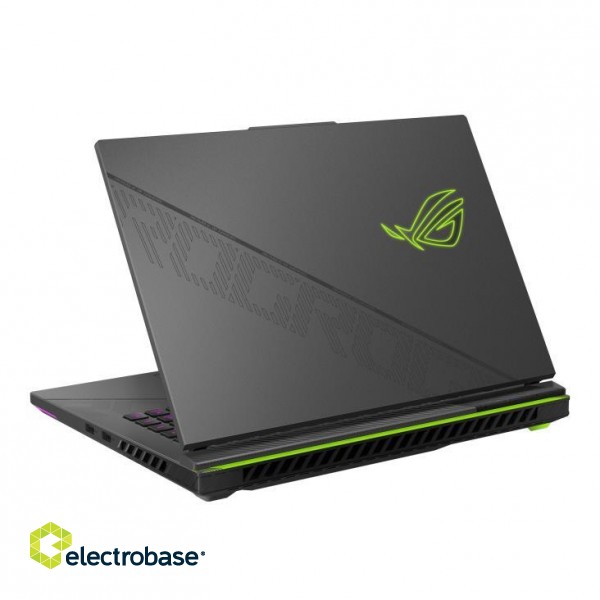 Notebook|ASUS|ROG Strix|G16|G614JVR-N4018W|CPU  Core i9|i9-14900HX|2200 MHz|16"|2560x1600|RAM 16GB|DDR5|5600 MHz|SSD 1TB|GeForce RTX 4060|8GB|ENG|Windows 11 Home|Grey|2.5 kg|90NR0II5-M000M0 image 1