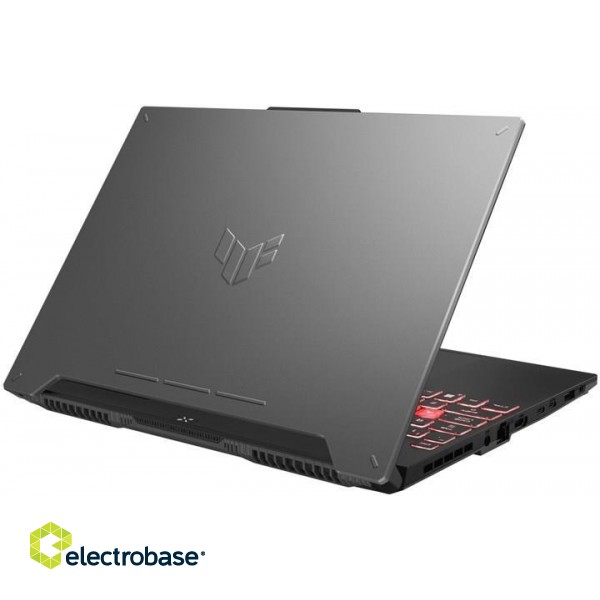 Notebook|ASUS|TUF|FA507NU-LP031W|CPU 7735HS|3200 MHz|15.6"|1920x1080|RAM 16GB|DDR5|4800 MHz|SSD 512GB|NVIDIA GeForce RTX 4050|6GB|ENG|Windows 11 Home|Grey|2.2 kg|90NR0EB5-M004R0 image 1