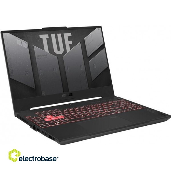 Notebook|ASUS|TUF|FA507NU-LP031W|CPU 7735HS|3200 MHz|15.6"|1920x1080|RAM 16GB|DDR5|4800 MHz|SSD 512GB|NVIDIA GeForce RTX 4050|6GB|ENG|Windows 11 Home|Grey|2.2 kg|90NR0EB5-M004R0 image 2