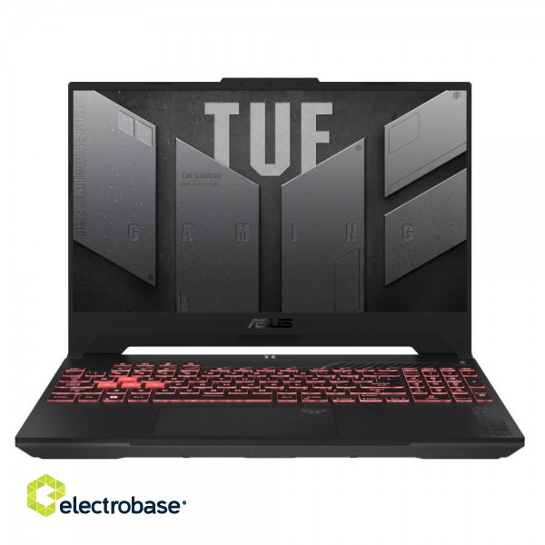 Notebook|ASUS|TUF|FA507NV-HQ056W|CPU 7735HS|3200 MHz|15.6"|2560x1440|RAM 16GB|DDR5|SSD 1TB|NVIDIA GeForce RTX 4060|8GB|ENG|Windows 11 Home|Jaeger Grey|2.2 kg|90NR0E88-M004D0 image 2