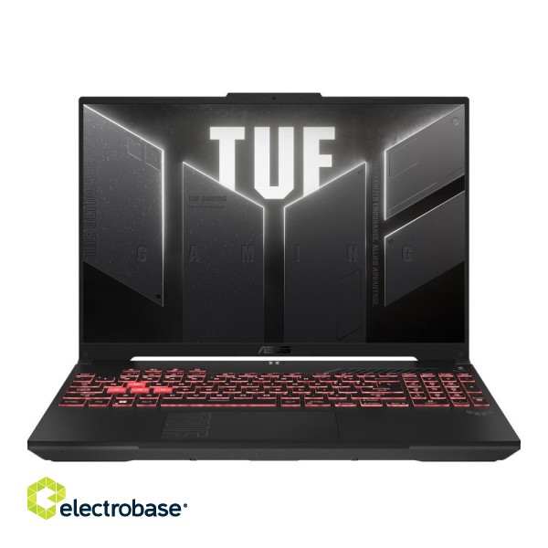 Notebook|ASUS|TUF|Gaming A16|FA607PV-QT006W|CPU  Ryzen 9|7845HX|3000 MHz|16"|2560x1600|RAM 16GB|DDR5|5200 MHz|SSD 1TB|GeForce RTX 4060|8GB|ENG|Windows 11 Home|Grey|2.2 kg|90NR0IX4-M00080 image 4