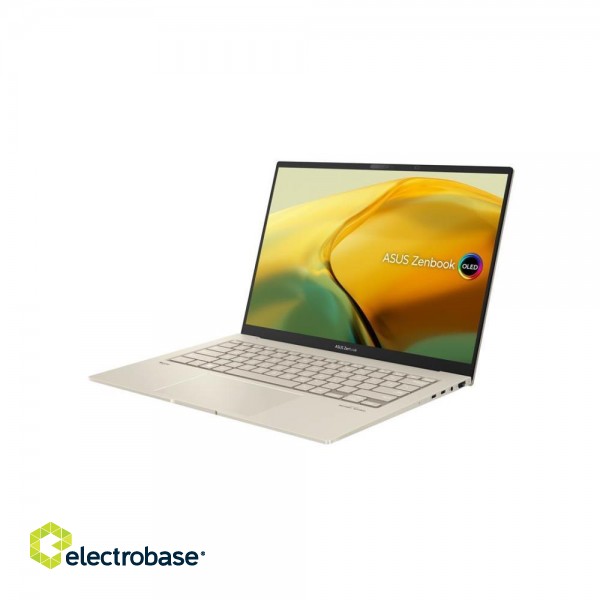 Notebook|ASUS|ZenBook Series|UX3404VA-M9053W|CPU i5-13500H|2600 MHz|14.5"|2880x1800|RAM 16GB|DDR5|SSD 512GB|Intel Iris Xe Graphics|Integrated|ENG|NumberPad|Windows 11 Home|Beige|1.56 kg|90NB1083-M002P0 image 7