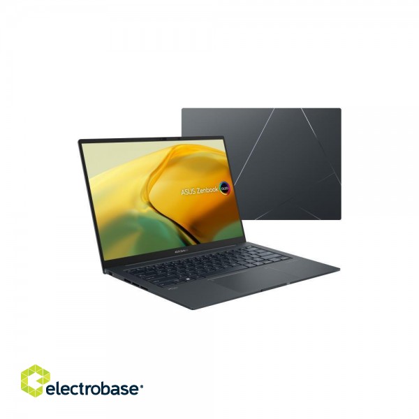 Notebook|ASUS|ZenBook Series|UX3404VA-M9054W|CPU i5-13500H|2600 MHz|14.5"|2880x1800|RAM 16GB|DDR5|SSD 512GB|Intel Iris Xe Graphics|Integrated|ENG|NumberPad|Windows 11 Home|Grey|1.56 kg|90NB1081-M002R0 image 3