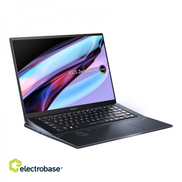 Notebook|ASUS|ZenBook Series|UX7602ZM-ME169W|CPU i9-12900H|2500 MHz|16"|Touchscreen|3840x2400|RAM 16GB|DDR5|SSD 2TB|NVIDIA GeForce RTX 3060|6GB|ENG|NumberPad|Windows 11 Home|Black|2.4 kg|90NB0WU1-M009H0 paveikslėlis 3