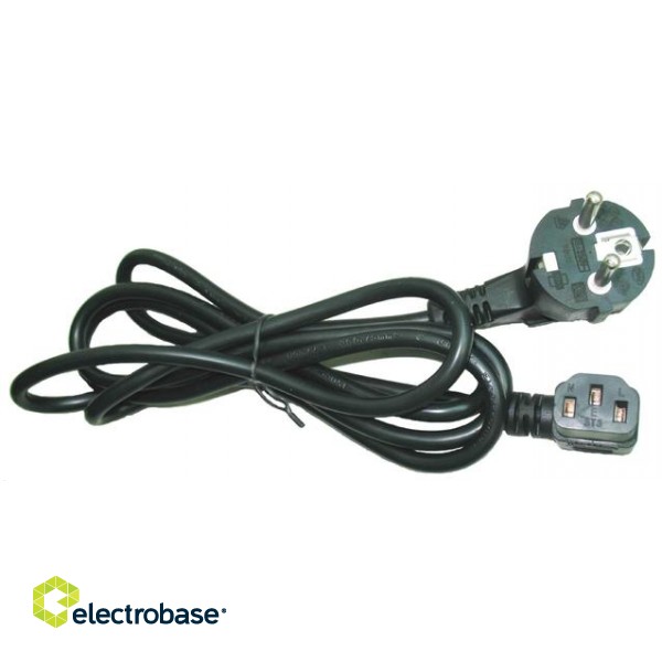 CABLE POWER ANGLED VDE 1.8M/10A PC-186A-VDE GEMBIRD image 2