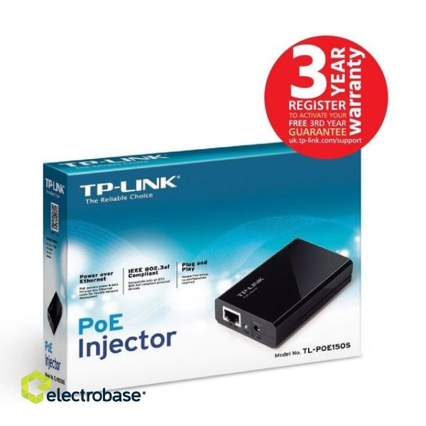 NET POE INJECTOR/TL-POE150S TP-LINK фото 5