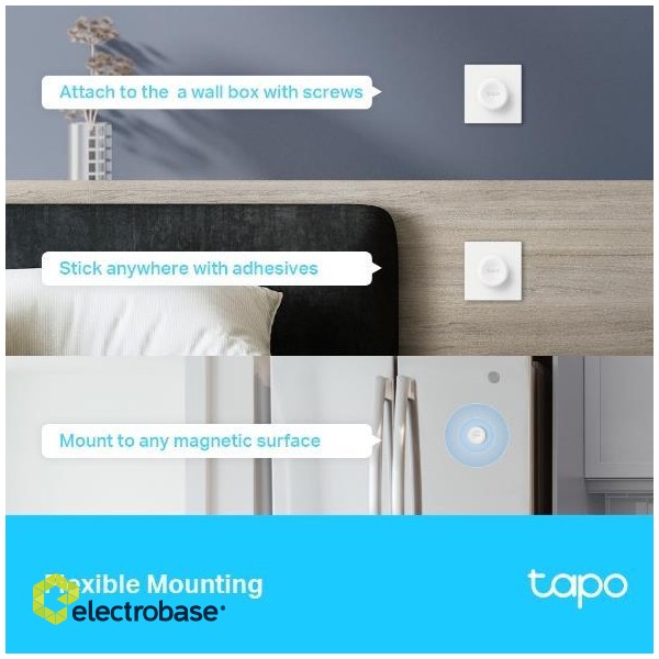 Smart Home Device|TP-LINK|Tapo S200D|White|TAPOS200D image 4