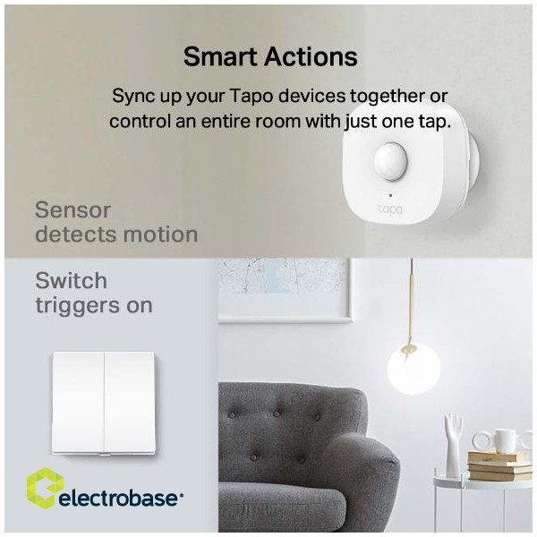 Smart Home Device|TP-LINK|TAPO S220|White|TAPOS220 image 5