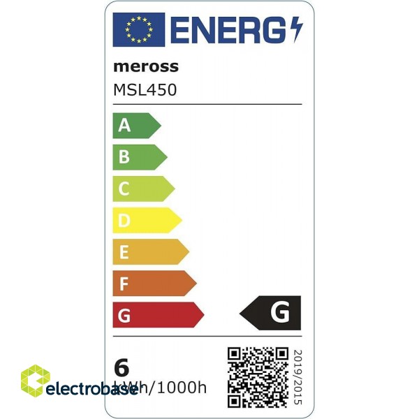Smart Light Bulb|MEROSS|MSL450HK-EU|MSL450HK-EU paveikslėlis 6