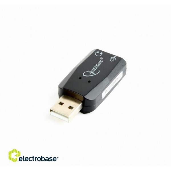 SOUND CARD USB EXT. VIRTUS/PLUS SC-USB2.0-01 GEMBIRD image 2