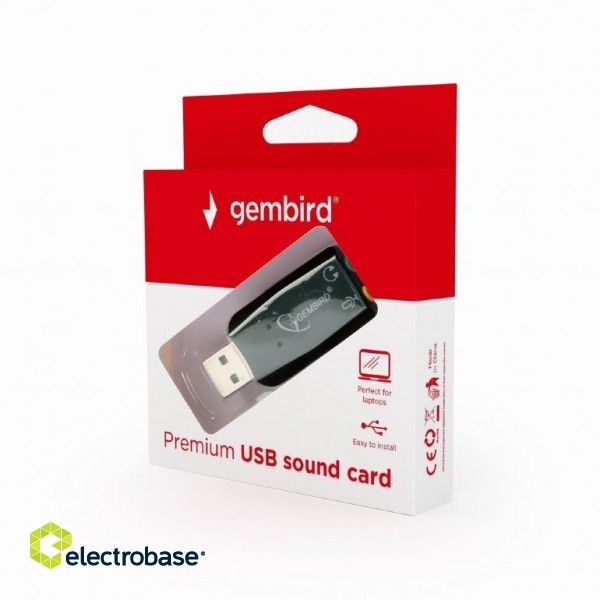 SOUND CARD USB EXT. VIRTUS/PLUS SC-USB2.0-01 GEMBIRD image 3