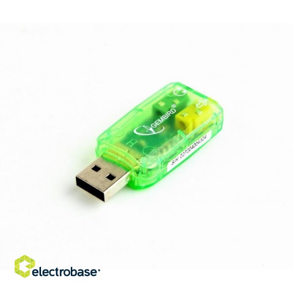 SOUND CARD USB EXT. VIRTUS/SC-USB-01 GEMBIRD image 2