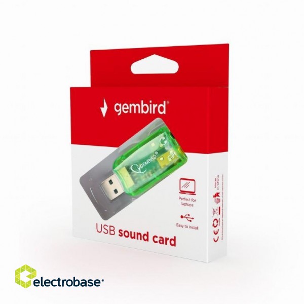 SOUND CARD USB EXT. VIRTUS/SC-USB-01 GEMBIRD image 3