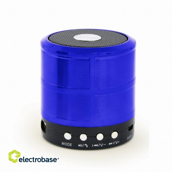 Portable Speaker|GEMBIRD|Blue|Portable/Wireless|1xMicro-USB|1xStereo jack 3.5mm|1xMicroSD Card Slot|Bluetooth|SPK-BT-08-B