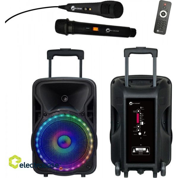 Portable Speaker|N-GEAR|Flash 1205|Black|Wireless|Bluetooth|FLASH1205 image 3