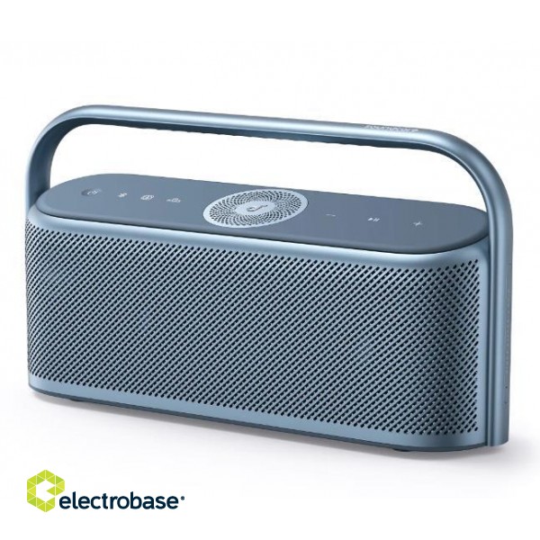 Portable Speaker|SOUNDCORE|X600|Blue|Portable/Waterproof/Wireless|1xStereo jack 3.5mm|Bluetooth|A3130031 paveikslėlis 1