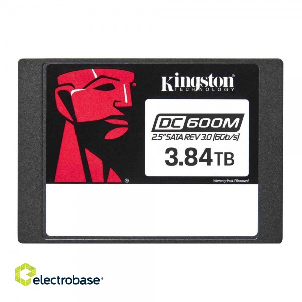 SSD SATA2.5" 3.84GB 6GB/S/SEDC600M/3840G KINGSTON фото 1