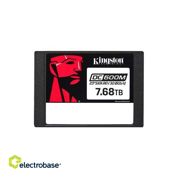 SSD SATA2.5" 7.68TB 6GB/S/SEDC600M/7680G KINGSTON paveikslėlis 2