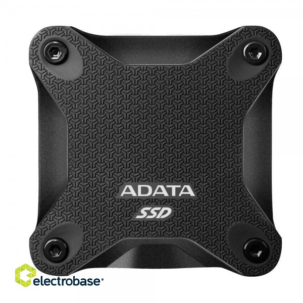 External SSD|ADATA|SD620|1TB|USB 3.2|Write speed 460 MBytes/sec|Read speed 520 MBytes/sec|SD620-1TCBK paveikslėlis 1