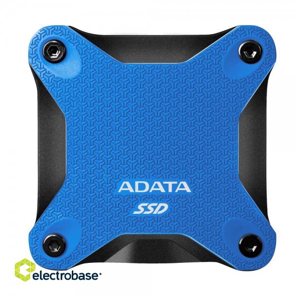 External SSD|ADATA|SD620|1TB|USB 3.2|Write speed 460 MBytes/sec|Read speed 520 MBytes/sec|SD620-1TCBL фото 1