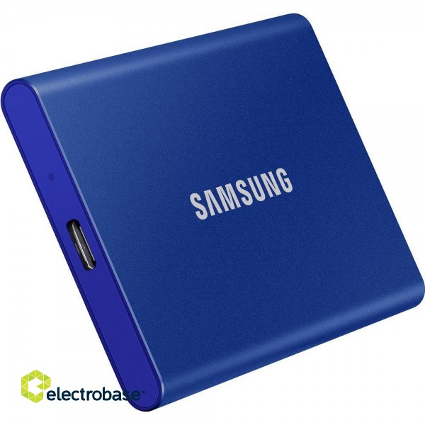 External SSD|SAMSUNG|T7|1TB|USB 3.2|Write speed 1000 MBytes/sec|Read speed 1050 MBytes/sec|MU-PC1T0H/WW