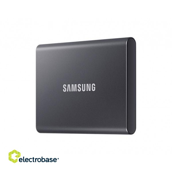 External SSD|SAMSUNG|T7|1TB|USB 3.2|Write speed 1000 MBytes/sec|Read speed 1050 MBytes/sec|MU-PC1T0T/WW фото 3