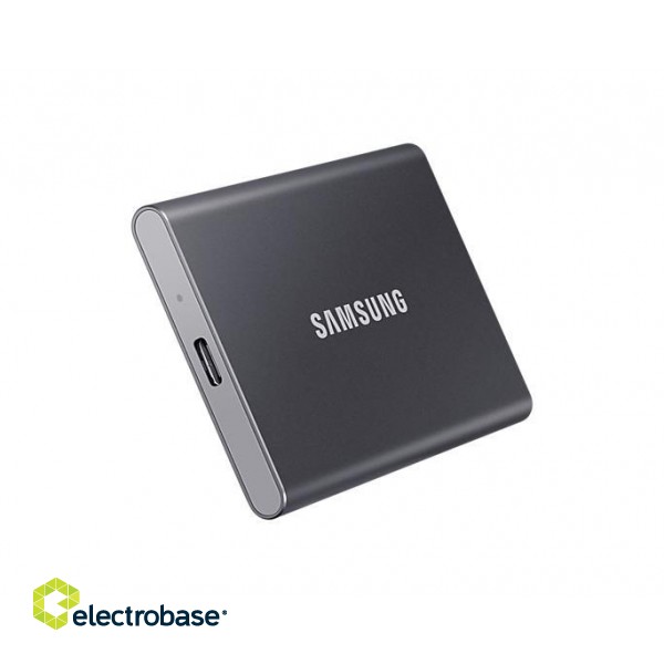 External SSD|SAMSUNG|T7|1TB|USB 3.2|Write speed 1000 MBytes/sec|Read speed 1050 MBytes/sec|MU-PC1T0T/WW image 7