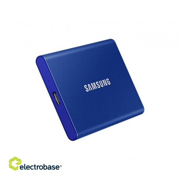 External SSD|SAMSUNG|T7|2TB|USB 3.2|Write speed 1000 MBytes/sec|Read speed 1050 MBytes/sec|MU-PC2T0H/WW image 7