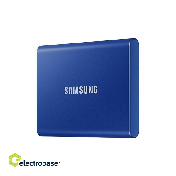 External SSD|SAMSUNG|T7|500GB|USB 3.2|Write speed 1000 MBytes/sec|Read speed 1050 MBytes/sec|MU-PC500H/WW