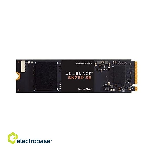 SSD|WESTERN DIGITAL|Black SN750|500GB|M.2|PCIe Gen4|NVMe|TLC|Write speed 2000 MBytes/sec|Read speed 3600 MBytes/sec|WDS500G1B0E