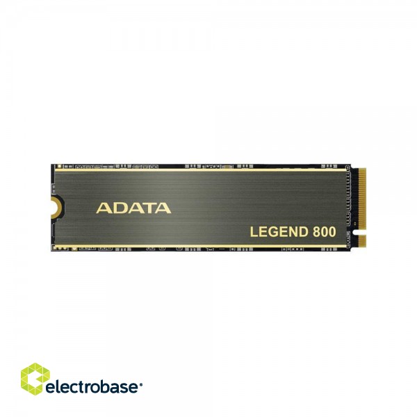SSD|ADATA|LEGEND 800|1TB|M.2|PCIE|NVMe|3D NAND|Write speed 2200 MBytes/sec|Read speed 3500 MBytes/sec|TBW 600 TB|MTBF 1500000 hours|ALEG-800-1000GCS paveikslėlis 1